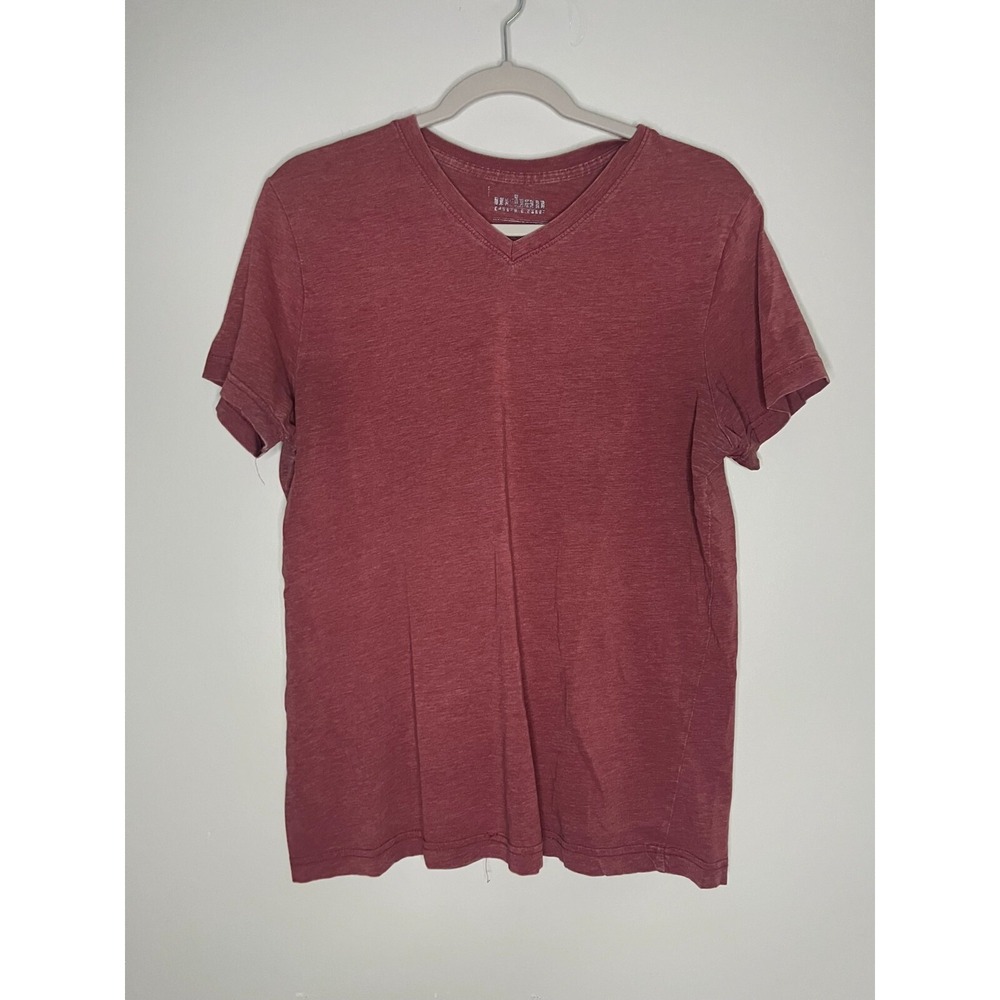 Urban Pipeline Carrot Pink Short Sleeve V-Neck T-Shirt 1448GRD Men's Size Medium